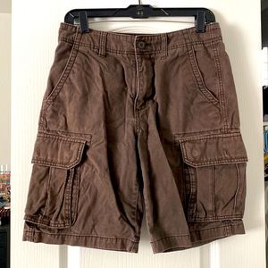 Brown Old Navy Cargo Shorts (6 Pockets!)